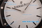 Audemars Piguet Swiss Quartz PVD Case with White Dial Stick Markers Wall Clock