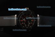 Hublot Big Bang King Chronograph Miyota Quartz Movement PVD Case with Black Dial and Red Markers