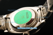 Rolex Datejust Automatic Movement ETA Coating Case with Black Dial and Diamond Bezel-Lady Model