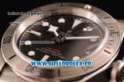 Tudor Heritage Swiss ETA 2824 Automatic Steel Case with Black Dial and Steel Bracelet (ZF)