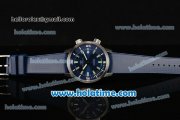 IWC Aquatimer Vintage 1967 Swiss Valjoux 7750 Automatic Steel Case with Blue Dial and Green Stick Markers - 1:1 Original (ZF)