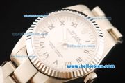 Rolex Air King Automatic Movement Full Steel with ETA Coating Case and White Dial