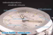 Patek Philippe Nautilus Asia 2824 Automatic Full Steel with Silver Dial and Luminous Markers