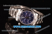 Rolex Daytona Chrono Swiss Valjoux 7750 Automatic Stainless Steel Case/Bracelet with Blue Dial and Stick Markers (BP)