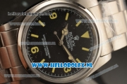 Rolex Explorer Asia Auto with Black Dial and Steel Case Steel Bracelet