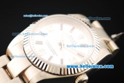 Rolex Air King Automatic Movement Full Steel with ETA Coating Case and Silver Dial