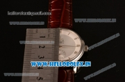 Omega De Ville Co-Axial Swiss ETA 2824 Automatic Steel Case with Silver Dial and Roman Numeral Markers