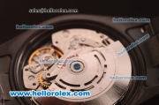 Rolex Daytona Chronograph Swiss Valjoux 7750 Automatic Brushed Full PVD wiht Black Dial and Black Markers