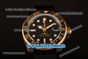 Rolex GMT-Master II Asia Automatic PVD Case with White Markers and Black Nylon Strap