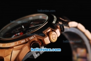 Tag Heuer Carrera Quartz Full Rose Gold with Brown Dial-Small Calendar-New Version