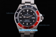 Rolex Submariner Oyster Perpetual Date Chronometer Automatic Movement with Black Dial and White Marking