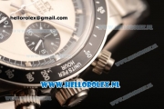 Rolex Daytona Vintage Chronograph OS20 Quartz Steel Case with White Dial and Steel Bracelet