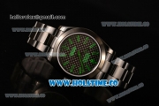 Rolex Milgauss Asia Automatic Full PVD with Green Stick Markers and Black Dial