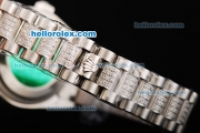 Rolex Datejust Automatic Movement Orange Dial with Diamond Markers and Diamond Bezel
