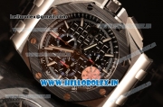 Audemars Piguet Royal Oak Offshore Black Dial 1:1 Clone With Black Leather Strap JF 26411PO.OO.A002CR.01