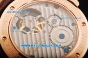A.Lange&Sohne Glashutte Swiss Tourbillon Manual Winding Movement Rose Gold Case with Cream Dial