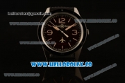 Bell&Ross BR 123 FALCON Miyota 9015 Automatic Steel Case with Brown Dial and Black Rubber Strap