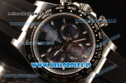 Rolex Daytona Yellow 904 Steel Rolex 4130 Auto Rubber Best Edition 1:1 Clone Blue Dial Stick 116520