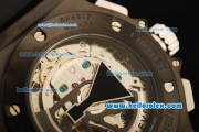 Hublot Big Bang Chronograph Swiss Valjoux 7750 Automatic Movement PVD Case with PVD Bezel and Black Rubber Strap