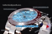 Rolex Daytona Asia 2813 Automatic Steel Case/Bracelet with Blue Dial and Stick Markers