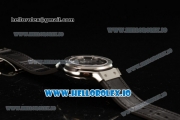 Hublot Classic Fusion Japanese Miyota 9015 Automatic Movement Steel Black Dial and Stick Markers Leather Strap (JF)