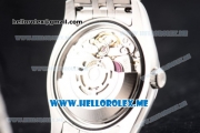 Rolex Datejust Clone Rolex 3135 Automatic Stainless Steel Case/Bracelet with Grey Dial and Stick Markers (BP)