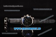 MontBlanc TimeWalker Asia Automatic Steel Case with Black Dial and Silver Stick/Arabic Numeral Markers