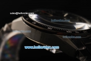 Tag Heuer Carrera Calibre 16 Chronograph Miyota Quartz Movement PVD Case with Black Dial and PVD Strap