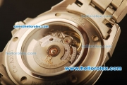 Omega DeVille Swiss ETA 2836 Automatic Full Steel with Black Dial and Silver Stick Markers