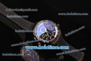 Tag Heuer Grand Carrera 36 Chrono Miyota OS10 Quartz PVD Case with Black Dial and Silver Sitck Markers