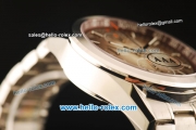 Tag Heuer Carrera Chronograph Swiss Valjoux 7750 Automatic Movement Full Steel with Champagne Dial and Stick Markers