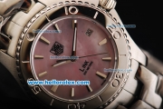 Tag Heuer Link 200 Meters Original Swiss Quartz Movement Full Steel with MOP Dial and Stick Markers-Lady Model