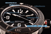 Jaeger LeCoultre Master Compressor Diving Navy Seals Swiss ETA 2836 Automatic Steel Case PVD Bracelet Black Dial with Stick/Numeral Markers