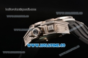 Richard Mille RM 025 Asia Automatic Steel Case with Skeleton Dial and Black Rubber Strap