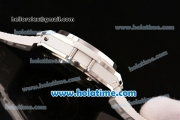 Hublot Big Bang Clone HUB4100 Automatic Steel Case with White Rubber Strap and White Dial - 1:1 Original (TW)