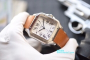 V6 1:1 top high quality replica watch Cartier Santos series WSSA0009 men and women couple watch