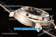 Panerai Luminor Chrono PAM310 Swiss Valjoux 7750-SHG Automatic Steel Case with Green Markers and Black Dial