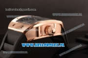 Richard Mille RM 018 Tourbillon Hommage a Boucheron Rose Gold Case with 9015 Auto Skeleton Dial and Black Rubber Strap