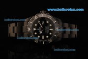 Rolex Sea-Dweller Deepsea Swiss ETA 3135 Automatic Movement PVD Case with Black Dial and White Markers-Jacques Piccard Edition