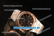 Audemars Piguet Royal Oak 41mm Two Tone Clone AP3120 Automatic Black Dial EF Best Edition