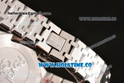 Audemars Piguet Royal Oak 41MM Asia Automatic Full Steel with Silver Markers and Skeleton Dial