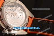 Omega Seamaster Planet Ocean Master Chronometer Chronograph 7750 Auto Steel Case with Black Dial and Black Nylon Strap (EF)