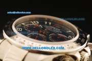 Rolex Daytona Chronograph Swiss ETA 7750 Automatic Movement with Blue Dial and White Numeral Markers