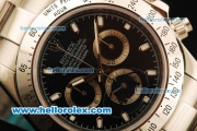 Rolex Daytona II Chronograph Swiss Valjoux 7750 Automatic Movement Full Steel with Black Dial and White Markers