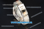 Rolex Datejust Clone Swiss ETA 2836 Automatic K Gold Case with White Dial Diamonds Markers and Two Tone Bracelet BP