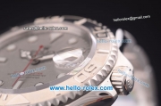 Rolex Yachtmaster Swiss ETA 2836 Automatic Full Steel with Silver Dial 10 Micron Plated-1:1 Original