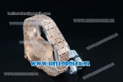 Audemars Piguet Royal Oak Swiss Quartz Rose Gold Case with Grey Dial and Rose Gold Bracelet (EF)