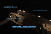 Hublot Tourbillon Vendome Limited Edition Automatic PVD Case with Black Dial and Black Rubber Strap