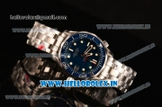 Omega Seamaster Diver 300 M Co-Axial Miyota 9015 Automatic Steel Case/Bracelet with Blue Dial and White Markers - 1:1 Original