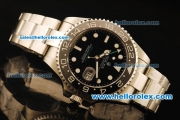 Rolex GMT Master II Automatic Movement ETA Coating Case with Black Bezel and Green Second Hand